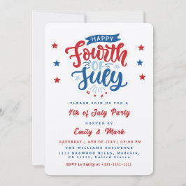 VÄLSIGNA DIG AMERIKA INBJUDNINGAR