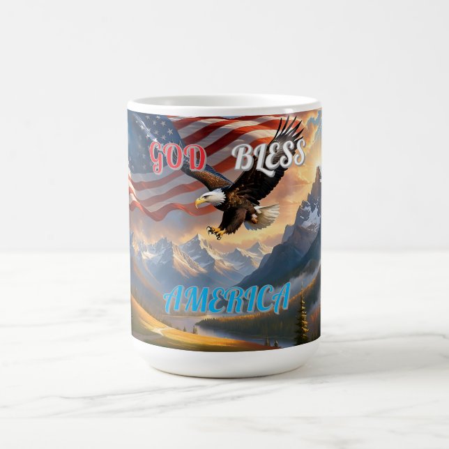 VÄLSIGNA DIG AMERIKA KAFFEMUGG (Center)