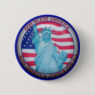 Välsigna dig Amerika knäppas Knapp