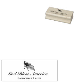 Välsigna dig Amerika, land i Kärlek Stämpel