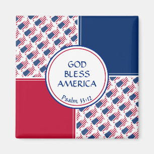 VÄLSIGNA DIG AMERIKA MAGNET