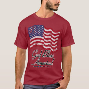 Välsigna dig Amerika! T-shirt