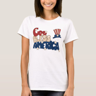 Välsigna dig Amerika T-shirt