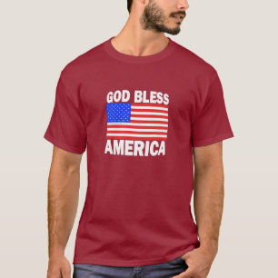 Välsigna dig Amerika T Shirt