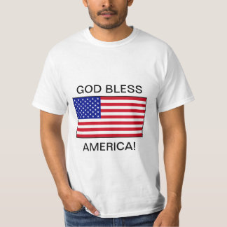 Välsigna dig Amerika Tee Shirt
