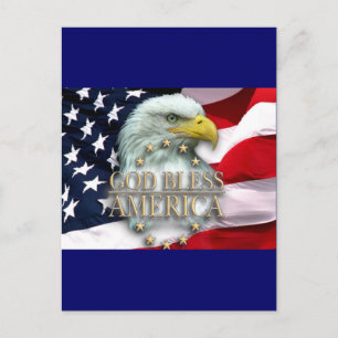 VÄLSIGNA DIG AMERIKA VYKORT