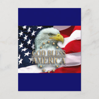 VÄLSIGNA DIG AMERIKA VYKORT
