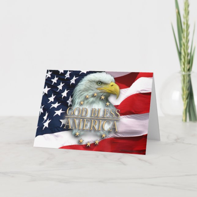 Välsigna dig Amerikanska anteckningskort (Framsida)
