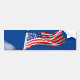 Välsigna dig, Amerikanska Flagga, Patriot Support Bildekal