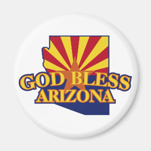 Välsigna dig Arizona Magnet