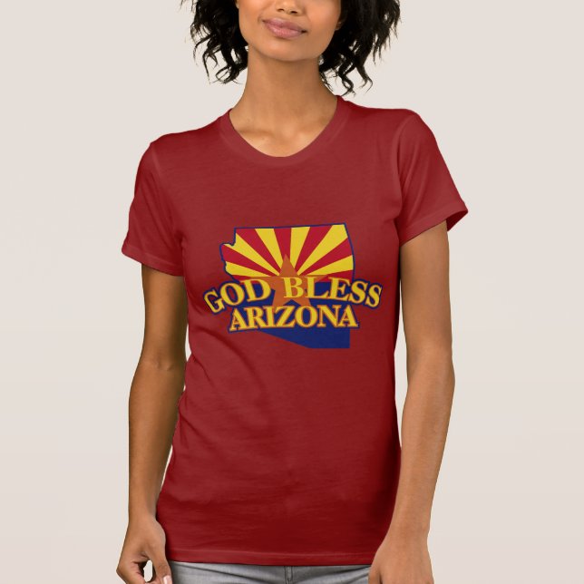 Välsigna dig Arizona T-shirt (Framsida)