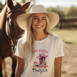 Välsigna dig Cowtjejer T Shirt