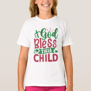 Välsigna dig detta barn t shirt