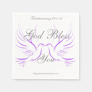 Välsigna dig dig pappersservett