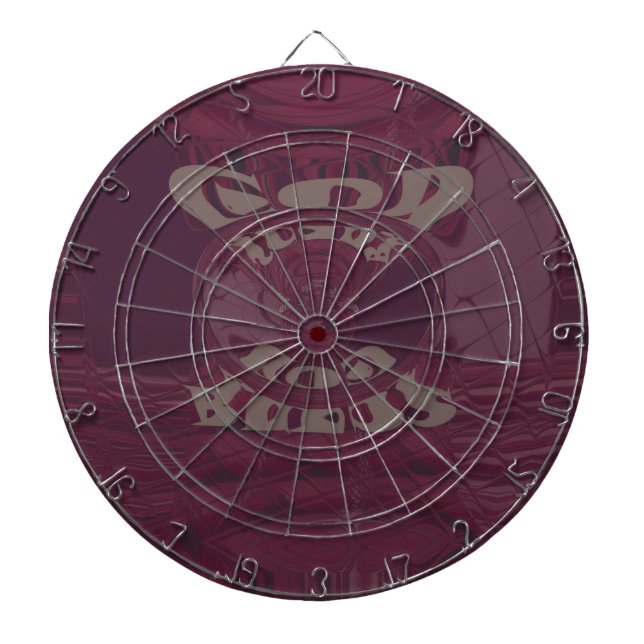 Välsigna dig du ger dig själv utskrift/design darttavla (Framsidan)