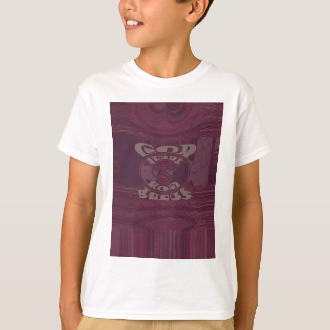 Välsigna dig du ger dig själv utskrift/design tee (Framsida)