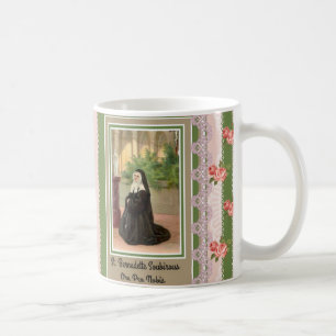 Välsigna dig för St. Bernadette Lourdes dig Kaffemugg