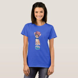 Välsigna dig Förenta staterna Chihuahua T Shirt