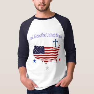 Välsigna dig Förenta staterna T Shirt