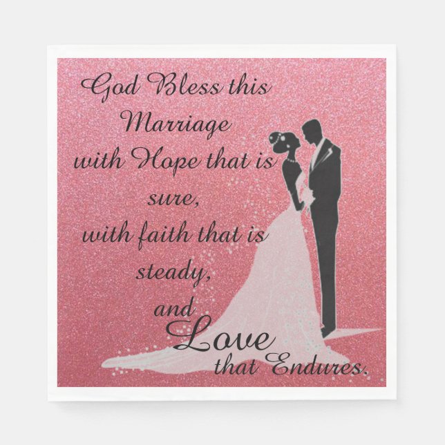 VÄLSIGNA DIG i GIFTERMÅL Pappersservett (Framsidan)