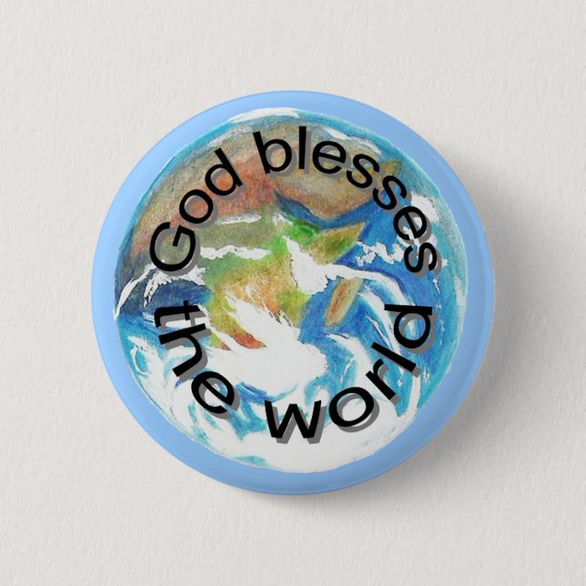 Välsigna dig i världen, knappar (Framsida)