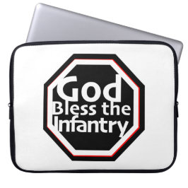 Välsigna dig: Infantry print novelty: Militär the Laptop Fodral