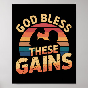 Välsigna dig: Muscle Bodybuilding — 1 Poster