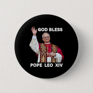 Välsigna dig Ny påve Leo Xiv katolska kyrkosamfald Knapp