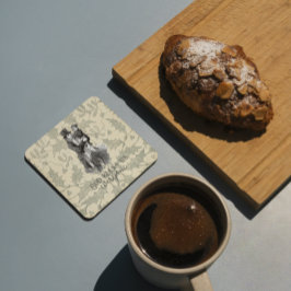 Välsigna dig oss alla Dickens jul Sång Underlägg Papper Kvadrat