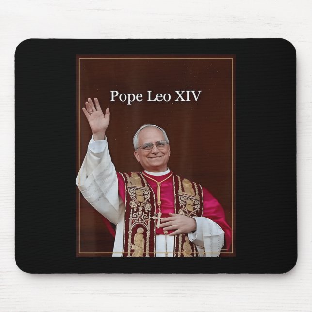 Välsigna dig Pope Leo Xiv 1 Musmatta (Framsidan)