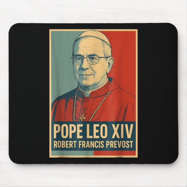 Välsigna dig Pope Leo Xiv 8 Musmatta (Framsidan)