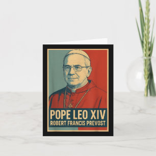 Välsigna dig Pope Leo Xiv Kort
