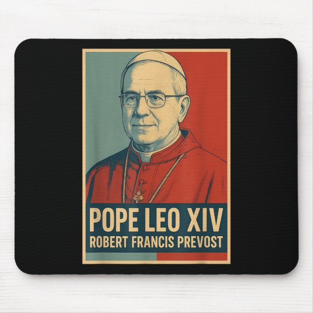 Välsigna dig Pope Leo Xiv Musmatta (Framsidan)
