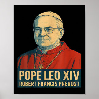 Välsigna dig Pope Leo Xiv Poster