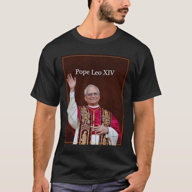Välsigna dig Pope Leo Xiv Shirt T (Framsida)