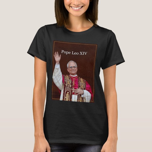 Välsigna dig Pope Leo Xiv Shirt T (Framsida)