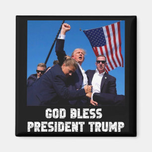 Välsigna dig president Trump i trumpstödet till Fl Magnet