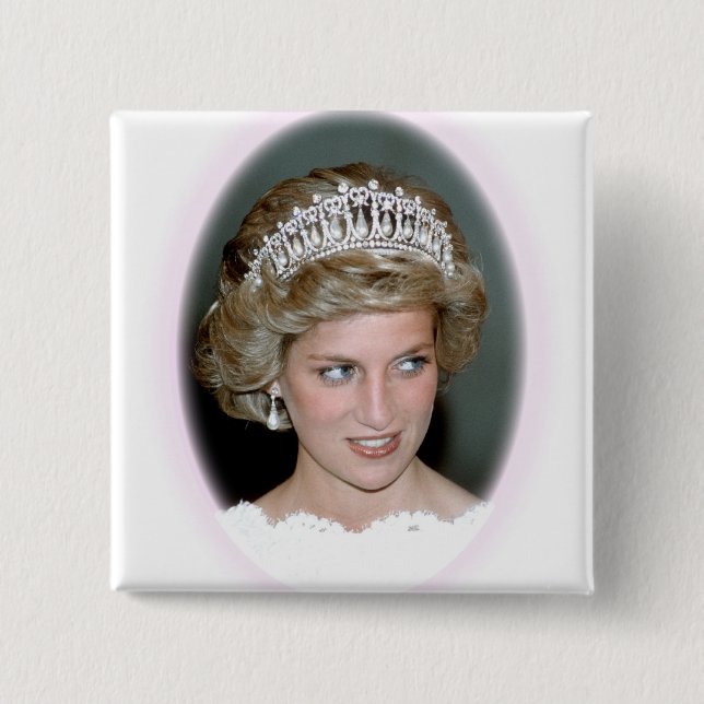 Välsigna dig Princess Diana Knapp (Framsida)
