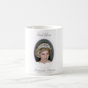 Välsigna dig Prinsessan Diana Kaffemugg