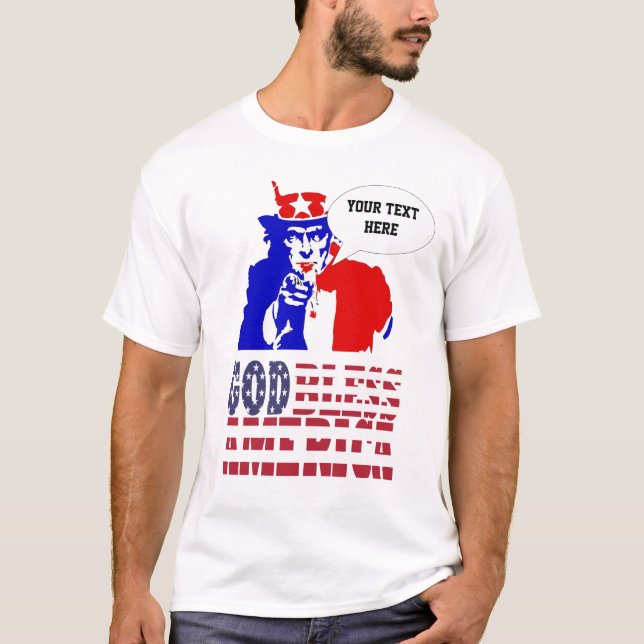 Välsigna dig t-shirt (Framsida)