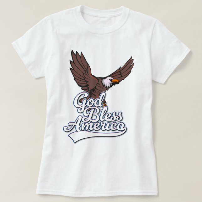 Välsigna dig t shirt (Design framsida)