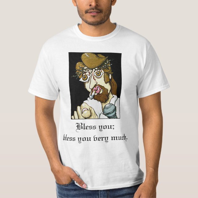 Välsigna dig tee shirt (Framsida)