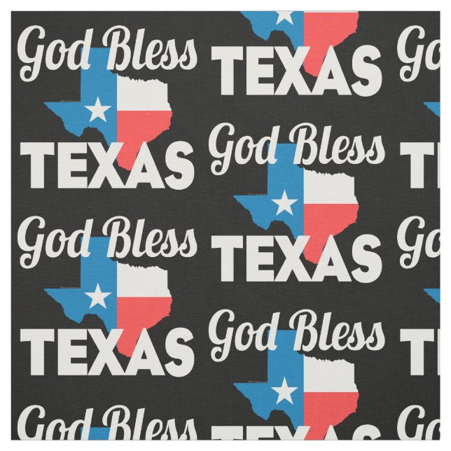 Välsigna dig Texas Tyg (Provkarta)