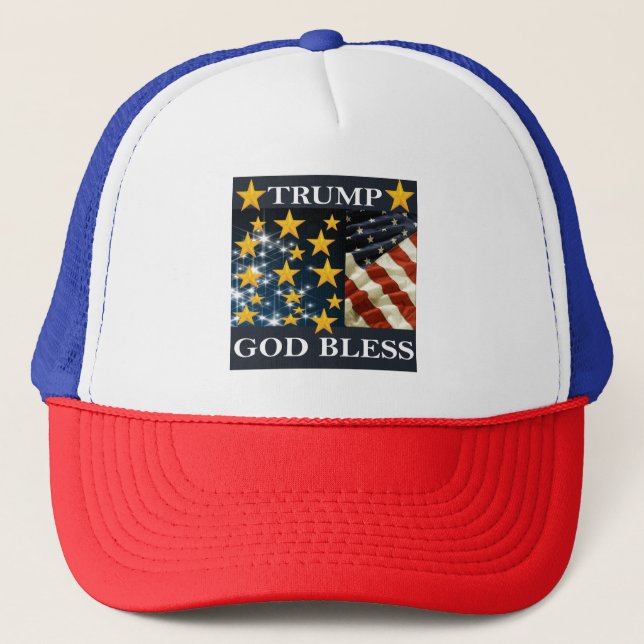 VÄLSIGNA DIG TRUMP KEPS (Framsida)