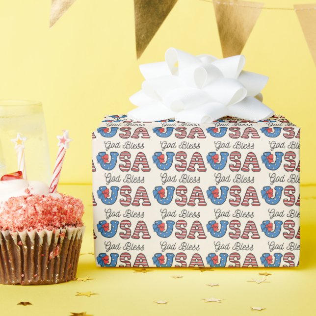 VÄLSIGNA DIG USA FÖRENADE STATER PRESENTPAPPER (Födelsedagsfest)