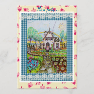 Välsigna dig vår heminbjudan inbjudningar