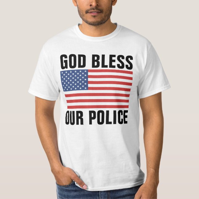 VÄLSIGNA DIG VÅRA POLIS T-SHIRTS (Framsida)