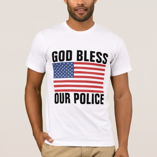 VÄLSIGNA DIG VÅRA POLIS T-SHIRTS (Framsida)