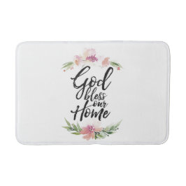Välsigna dig vårt hem badrumsmatta