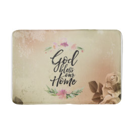 Välsigna dig vårt hem badrumsmatta